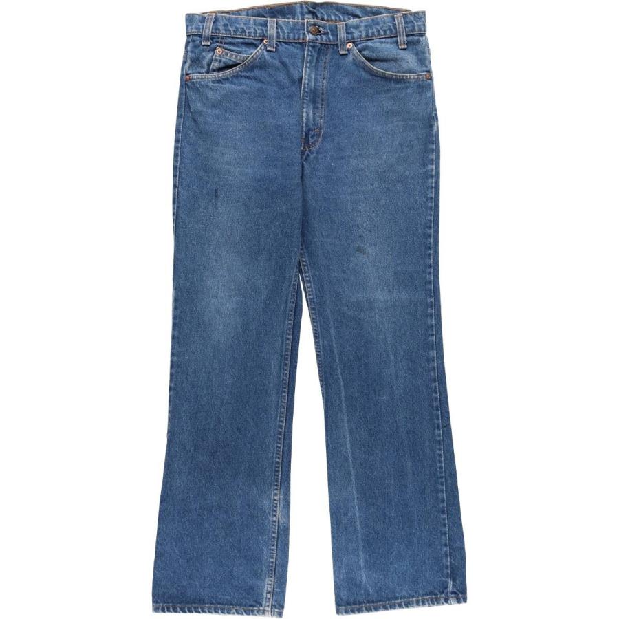リーバイス517 W33 ブルーデニム 青 USA製 90s ヒゲ 14718 90s USA製 Levi'sリーバイス 517 デニムパンツ w36 L31☆63