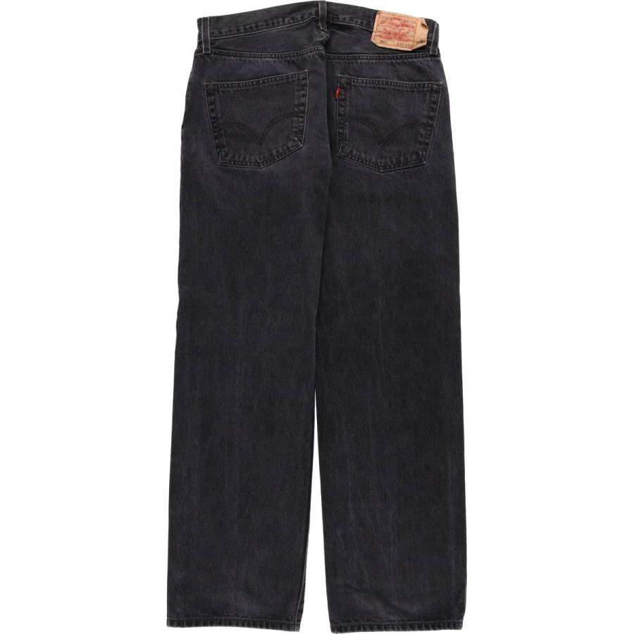 Levi's　PREMIUM BLACK 501 リーバイスW30L34 USA製 90s Levi's 501 Black Denim Pants 黒 W34×L30 リーバイス