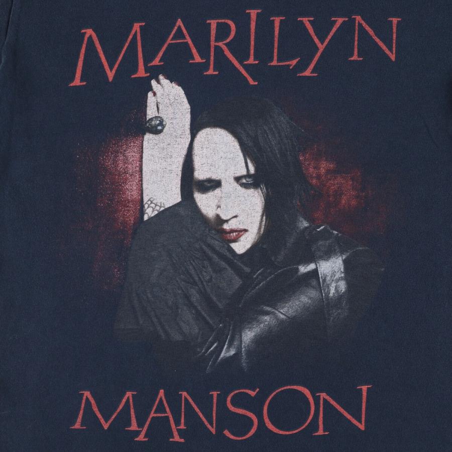 GILDAN 古着 00年代 ギルダン MARILYN MANSON マリリンマンソン WORLD 