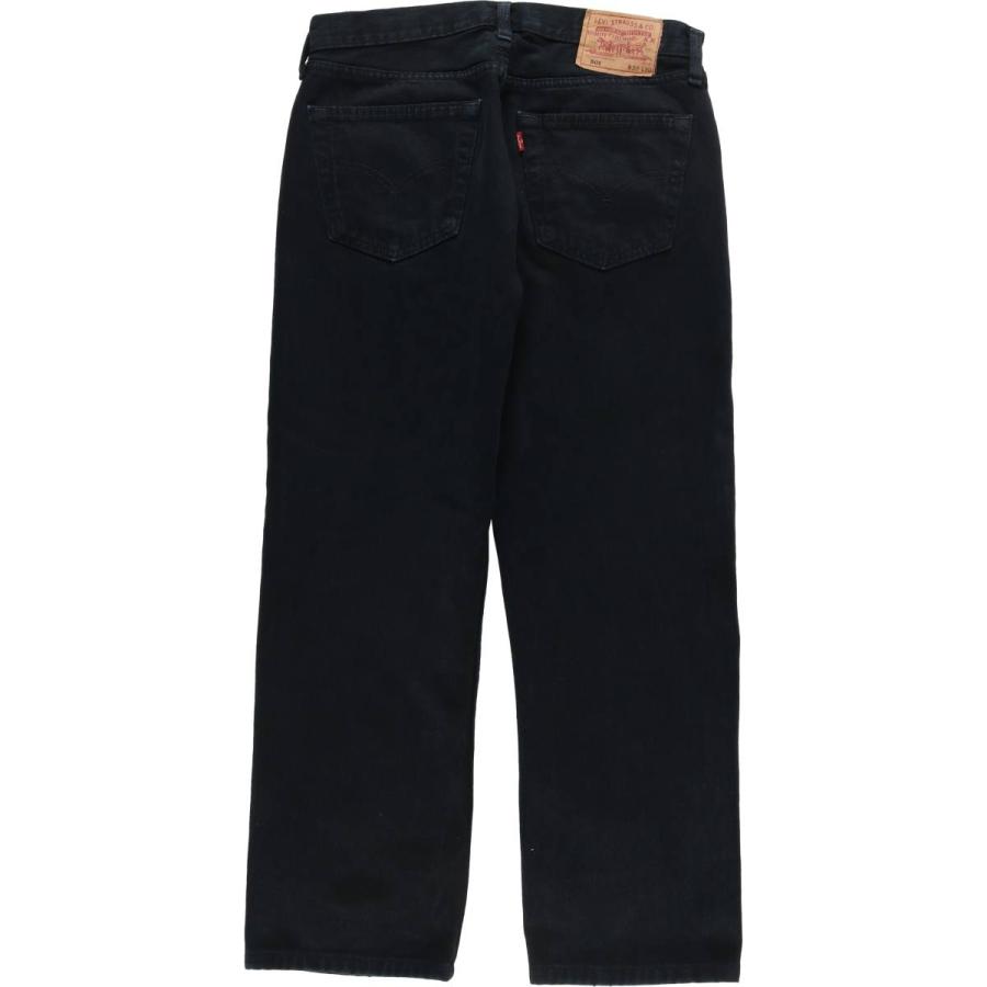 Levi's 古着 00年代 リーバイス 501-0165 ブラックデニム
