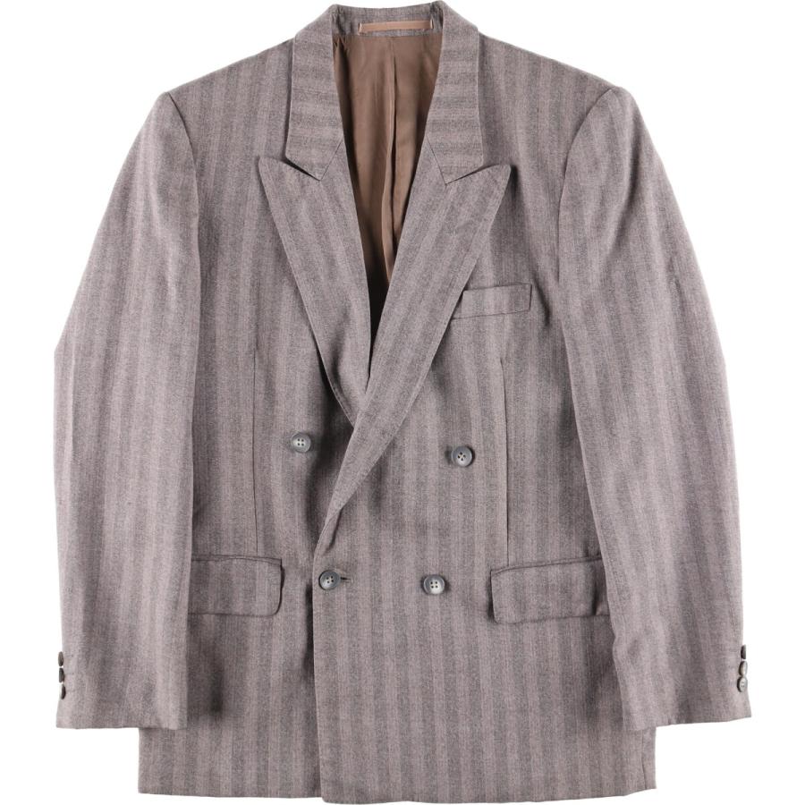 pierre cardin（ピエール カルダン） 古着 PARIS ストライプ柄 ダブル 