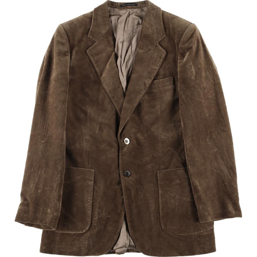 Yves Saint Laurent 古着 イヴサンローラン ベルベット テーラード  