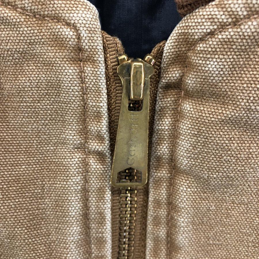 90年代ビンテージ カーハート ダックベストCARHARTT ベージュ 90年代ビンテージ カーハート ダックベストCARHARTT ベージュ