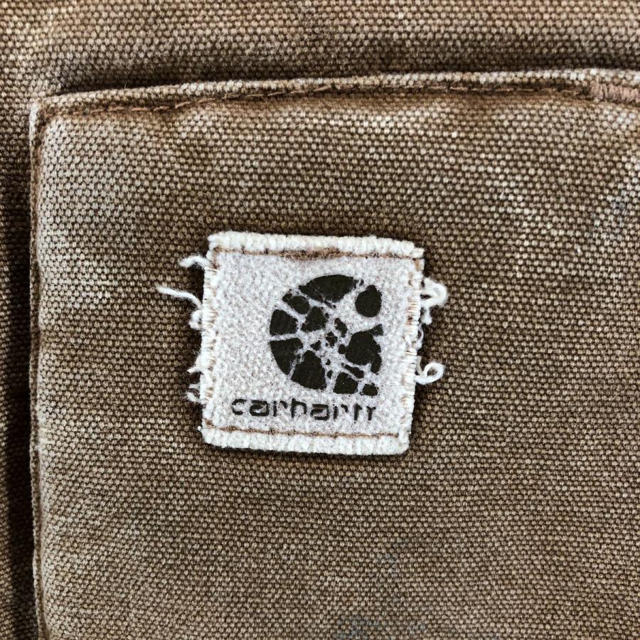 90年代ビンテージ カーハート ダックベストCARHARTT ベージュ Carhartt カーハート ベージュ ダック ベスト 90s カーハート