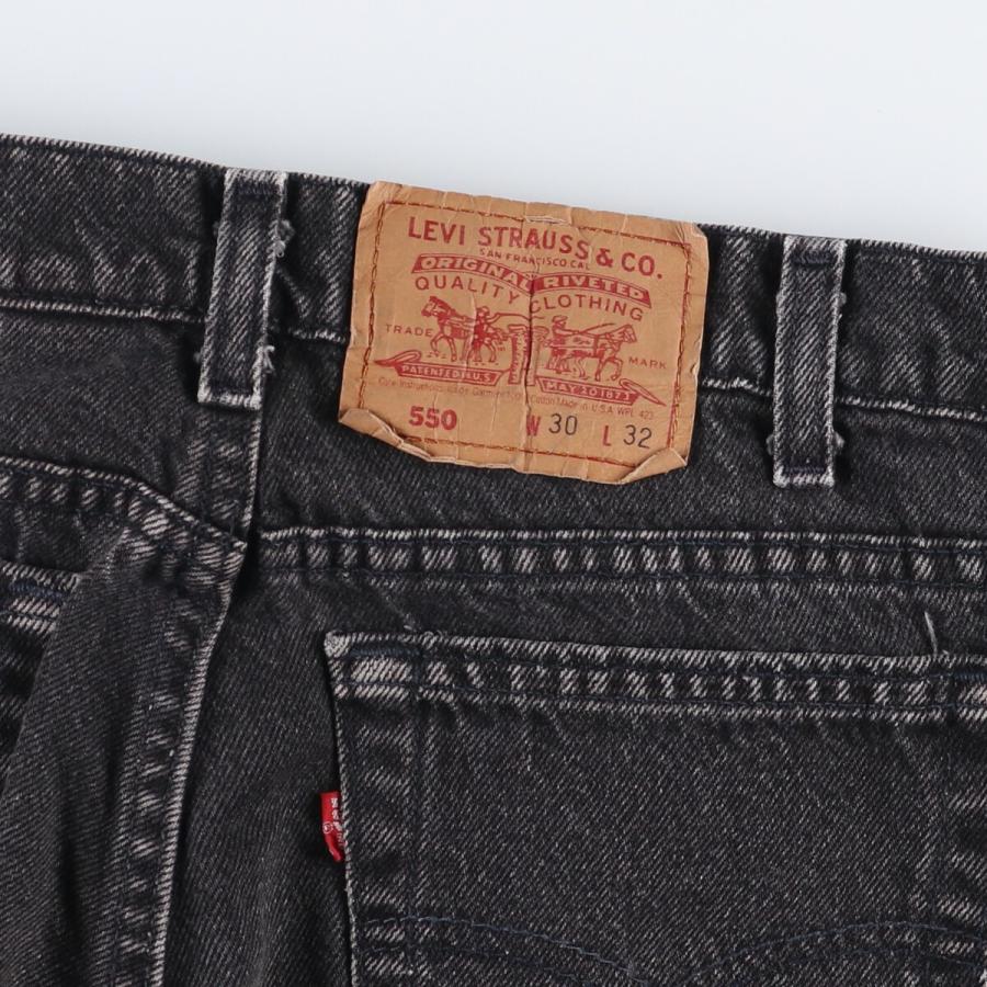 Levi's（リーバイス） 古着 90年代 Levi's 550-0260 ブラックデニム
