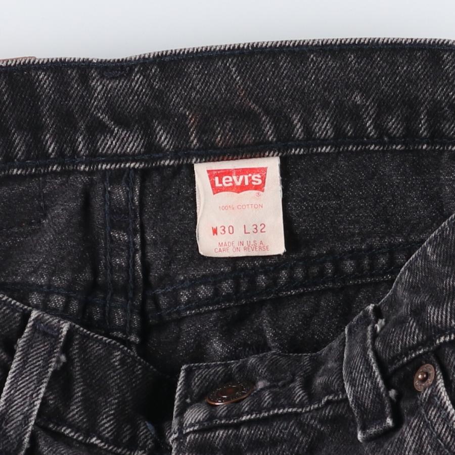 Levi's（リーバイス） 古着 90年代 Levi's 550-0260 ブラックデニム