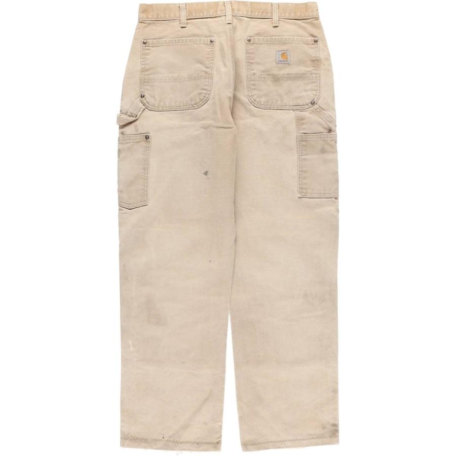 雰囲気◎ Carhartt ダブルニー パンツW33 Carhartt 古着 カーハート Dungaree Fit ダブルニー ダック