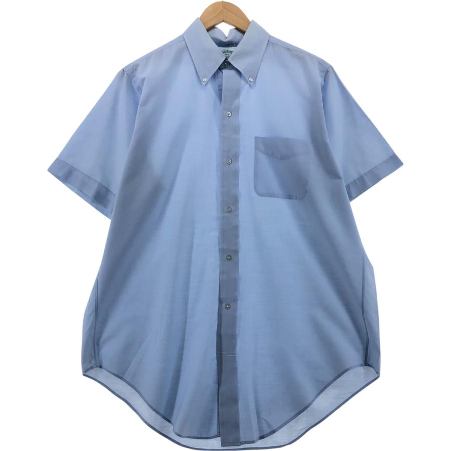 Brooks Brothersブルックスブラザーズの半袖ボタンダウンシャツ　XL BROOKS BROTHERS 古着 ~70年代 ブルックスブラザーズ Brooks