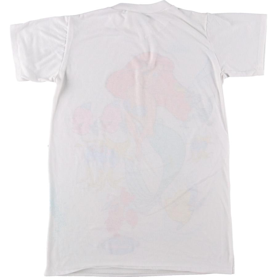 古着 THE LITTLE MERMAID リトルマーメイド 大判プリント キャラクタープリントTシャツ レディースXS相当 ヴィンテージ /evb029212 古着 THE LITTLE MERMAID リトルマーメイド 大判プリント キャラクター