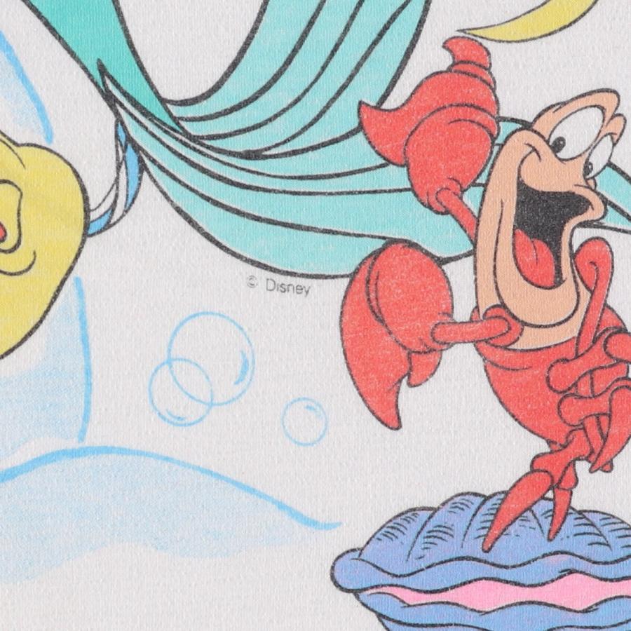古着 THE LITTLE MERMAID リトルマーメイド 大判プリント キャラクター