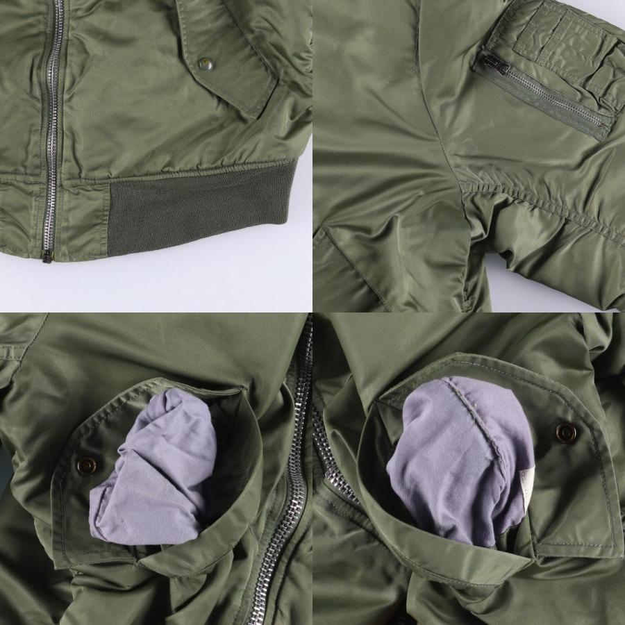 古着 00年代 民間品 アルファ ALPHA MA-1タイプ ミリタリー フライト