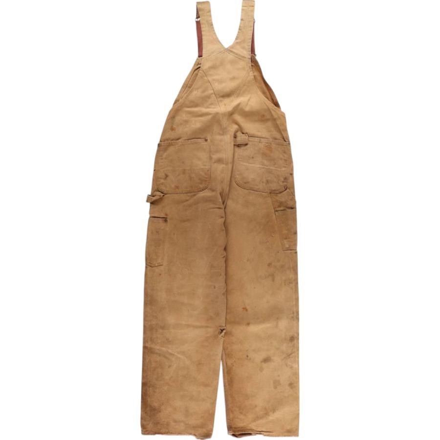 Carhartt オーバーオール　ダブルニー　USA製 Carhartt（カーハート） 古着 ダブルニー ダック オーバーオール