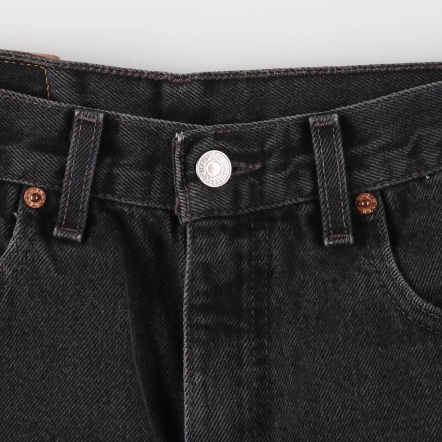 Levi's 古着 90~00年代 リーバイス 517 BOOT CUT ブラックデニム