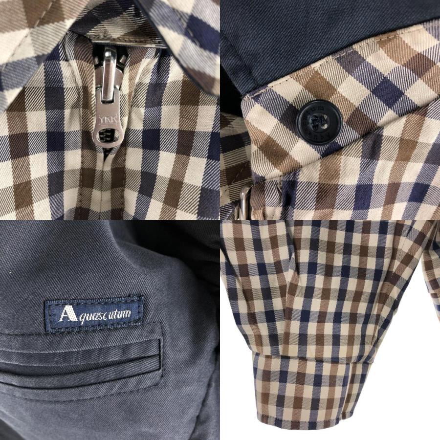 Aquascutum 古着 アクアスキュータム OF LONDON チェック柄