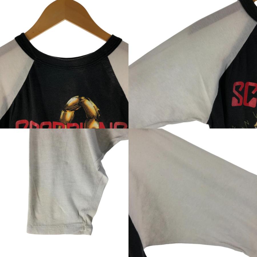 古着 90年代 ハンドテックス SCORPIONS スコーピオンズ 七分袖