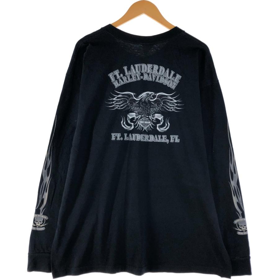 古着 00年代 ハーレーダビッドソン Harley-Davidson 鷲柄 イーグル柄