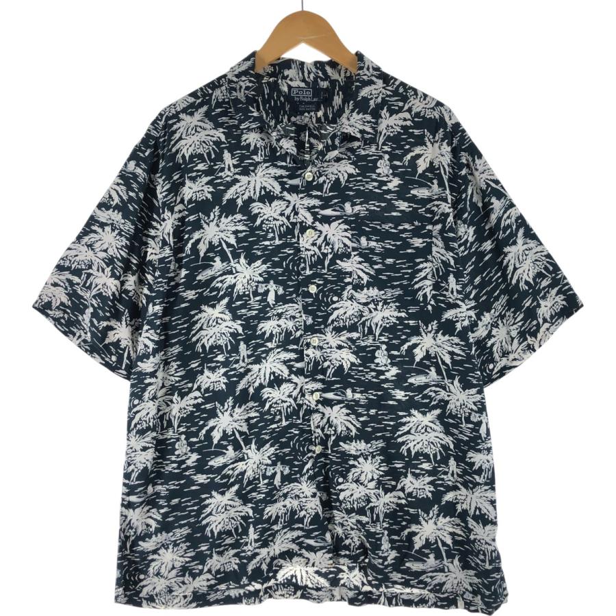 古着 ラルフローレン POLO by Ralph Lauren CALDWELL 総柄 オープン
