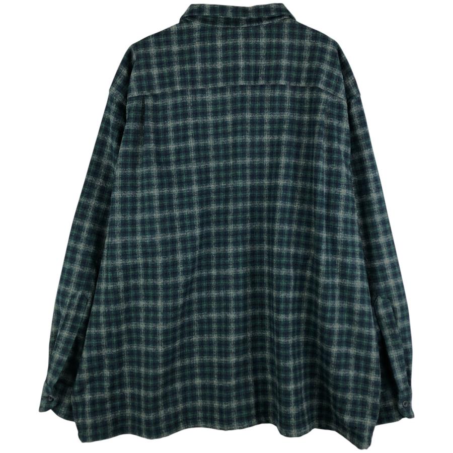 Pendleton チェック柄ウールシャツ Mサイズ PENDLETON（ペンドルトン） 古着 00年代 チェック柄 ウールシャツ