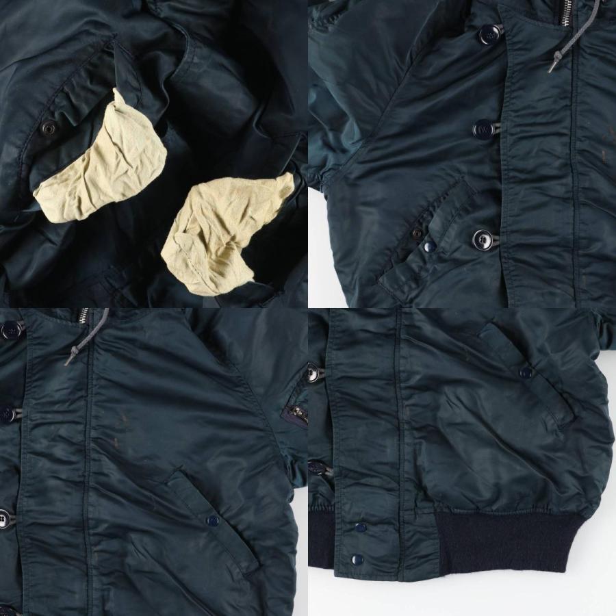 古着 80~90年代 民間品 アルファ N-2Bタイプ 中綿入り ミリタリー