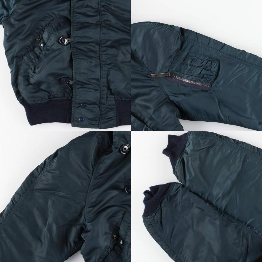 古着 80~90年代 民間品 アルファ N-2Bタイプ 中綿入り ミリタリー