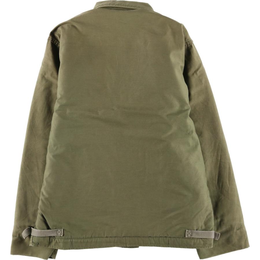 古着 80年代 米軍実品 A-2 ミリタリー デッキジャケット USA製 MEDIUM(38-40) メンズM相当 ヴィンテージ/evb029924 古着 80年代 米軍実品 A-2 ミリタリー デッキジャケット USA製 MEDIUM