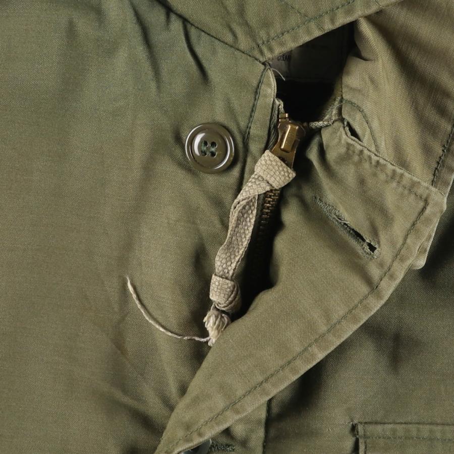 古着 80年代 米軍実品 A-2 ミリタリー デッキジャケット USA製 MEDIUM(38-40) メンズM相当 ヴィンテージ/evb029924 古着 80年代 米軍実品 A-2 ミリタリー デッキジャケット USA製 MEDIUM