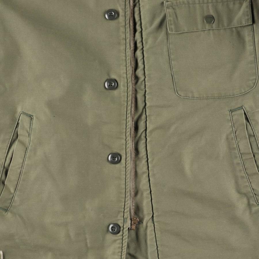 古着 訳あり特価 70年代 米軍実品 A-2 ミリタリー デッキジャケット