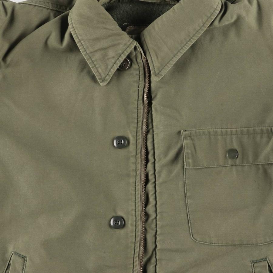 古着 訳あり特価 70年代 米軍実品 A-2 ミリタリー デッキジャケット