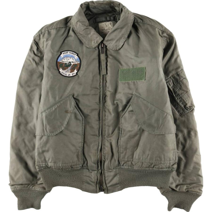古着 90年代 米軍実品 CWU-45P ミリタリー フライトジャケット USA製
