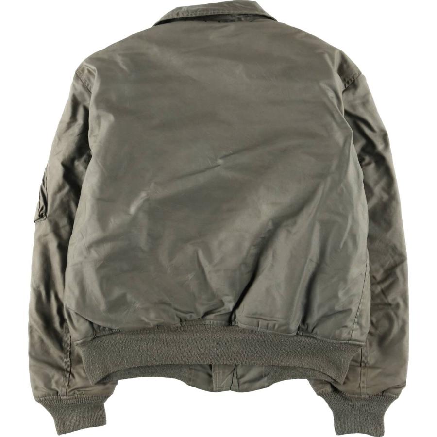 古着 90年代 米軍実品 CWU-45P ミリタリー フライトジャケット USA製 メンズL相当/evb029930 古着 90年代 米軍実品 CWU-45P ミリタリー フライトジャケット USA製