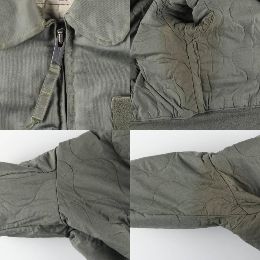 古着 80年代 米軍実品 バッジ付き 中綿入り CWU 45/P ミリタリー