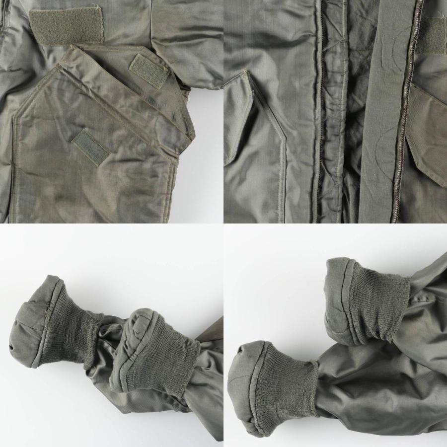 古着 80年代 米軍実品 バッジ付き 中綿入り CWU 45/P ミリタリー
