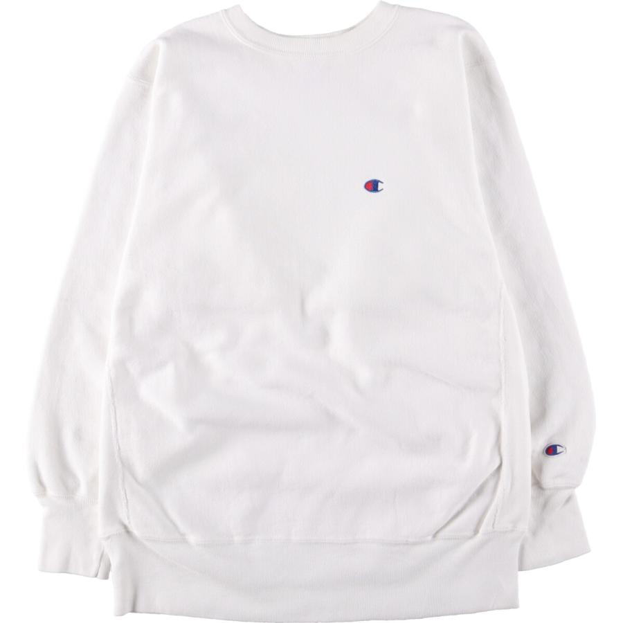 Champion 古着 90年代 チャンピオン リバースウィーブ 刺繍タグ ワン