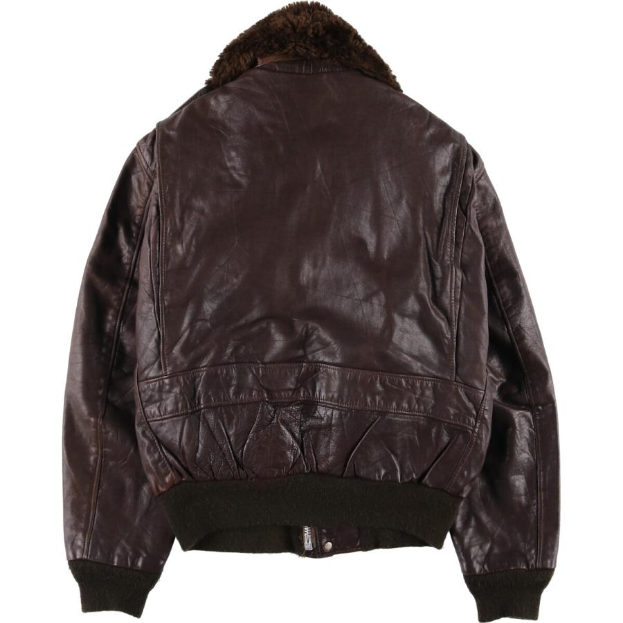 Schott N.Y.C 古着 70~80年代 ショット SCHOTT G-1タイプ レザー