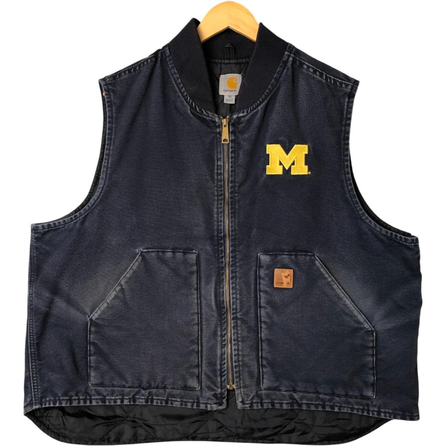 Carhartt（カーハート） 古着 クラシックベスト カレッジ MICHIGAN
