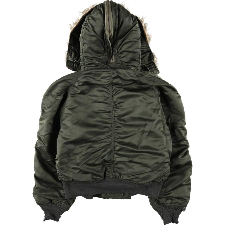 古着 70年代 米軍実品 N-2B 中綿入り ミリタリー フライトジャケット