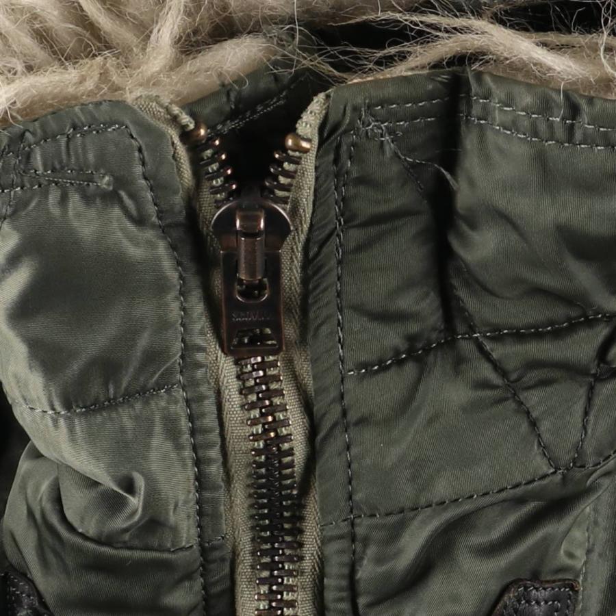 古着 70年代 米軍実品 N-2B 中綿入り ミリタリー フライトジャケット