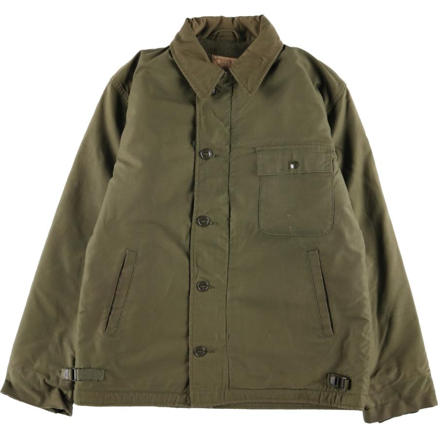 古着 70年代 米軍実品 U.S.NAVY JACKET COLD WEATHER (PERMEABLE A-2