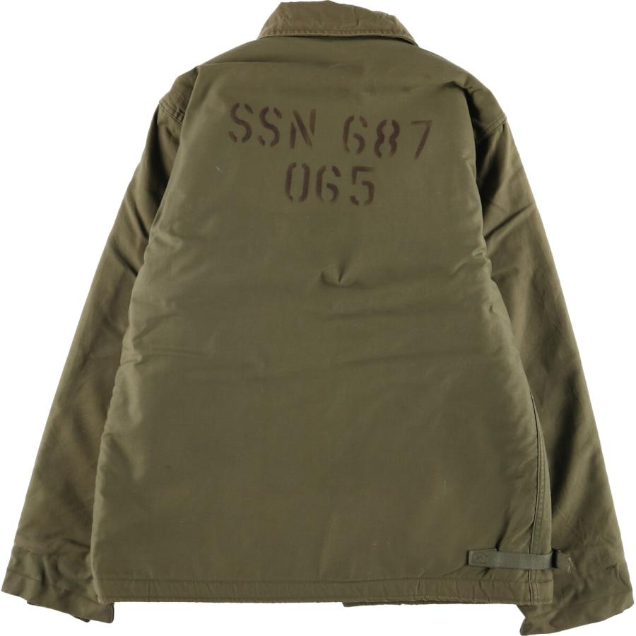 古着 70年代 米軍実品 U.S.NAVY JACKET COLD WEATHER (PERMEABLE A-2