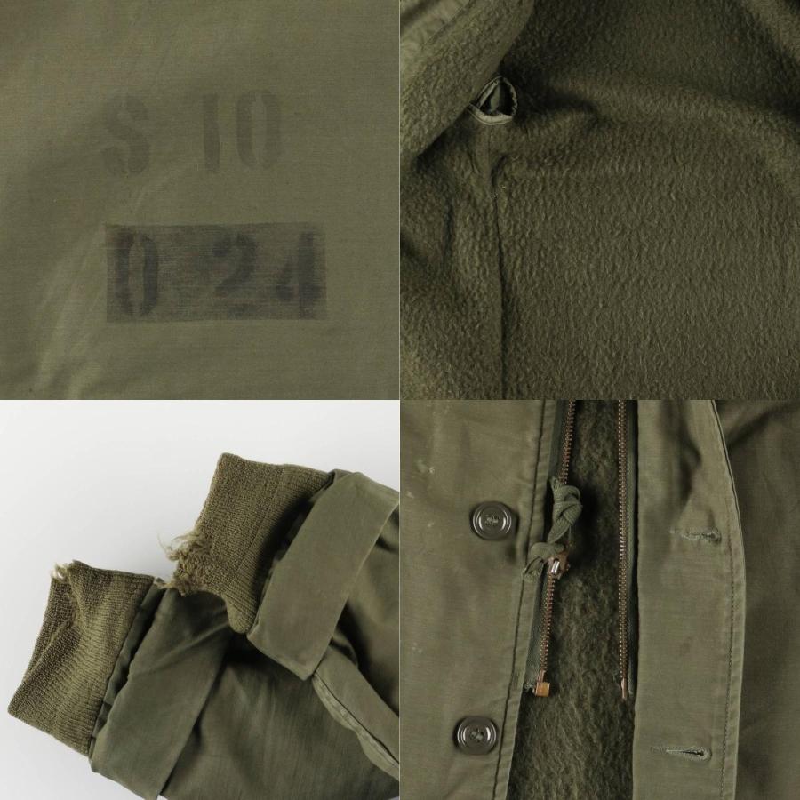 古着 60年代 米軍実品 A-2 バックステンシル ミリタリー デッキジャケット USA製 MEDIUM(38-40) メンズM相当 ヴィンテージ/evb030281 古着 60年代 米軍実品 A-2 バックステンシル ミリタリー デッキ