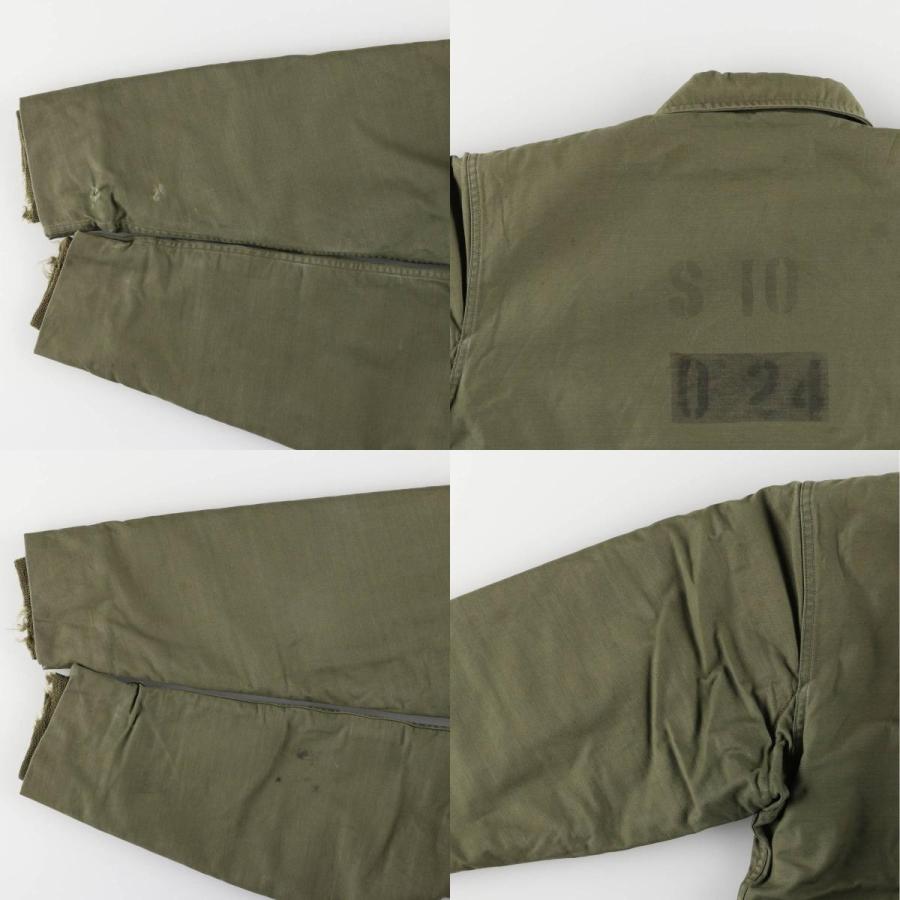 古着 60年代 米軍実品 A-2 バックステンシル ミリタリー デッキ