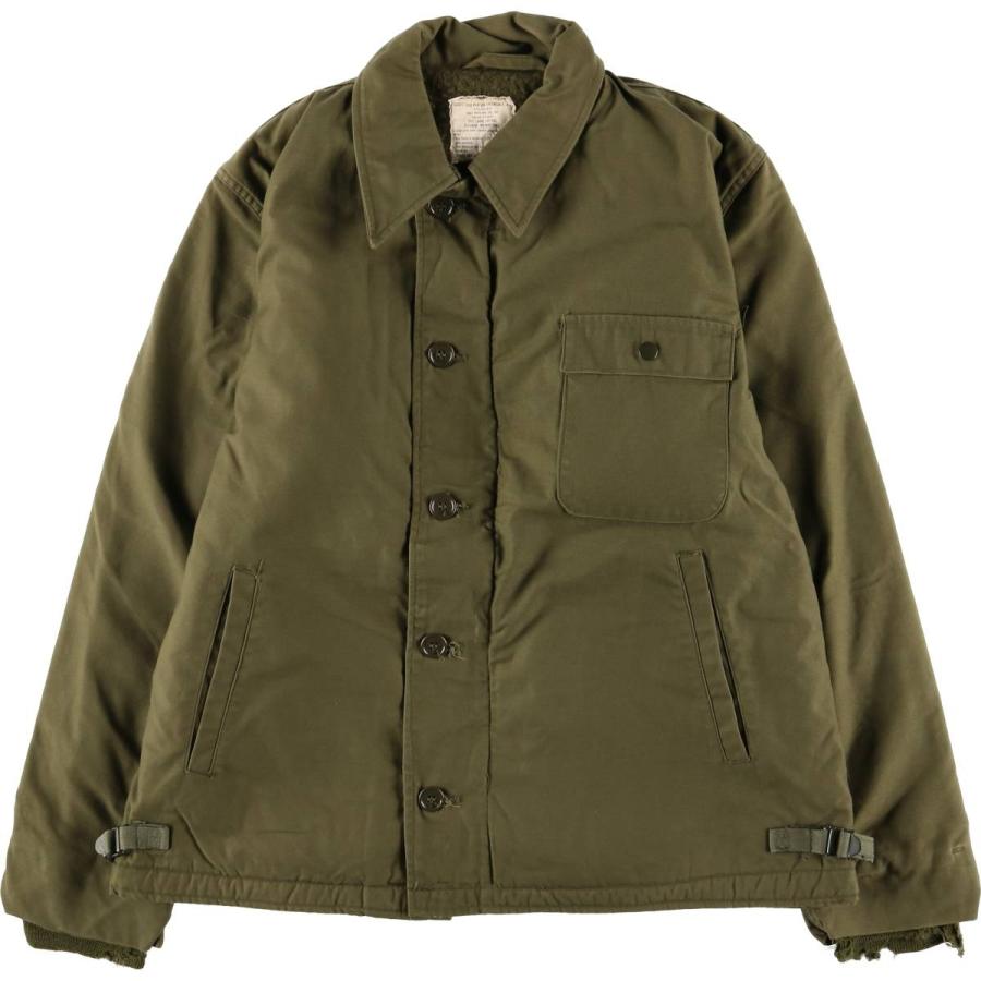 ジャケット・アウター US NAVY A-2 Deck Jacket 1970s LARGE 70s US NAVY A-2 DECK JACKET Size LARGE | KORDS