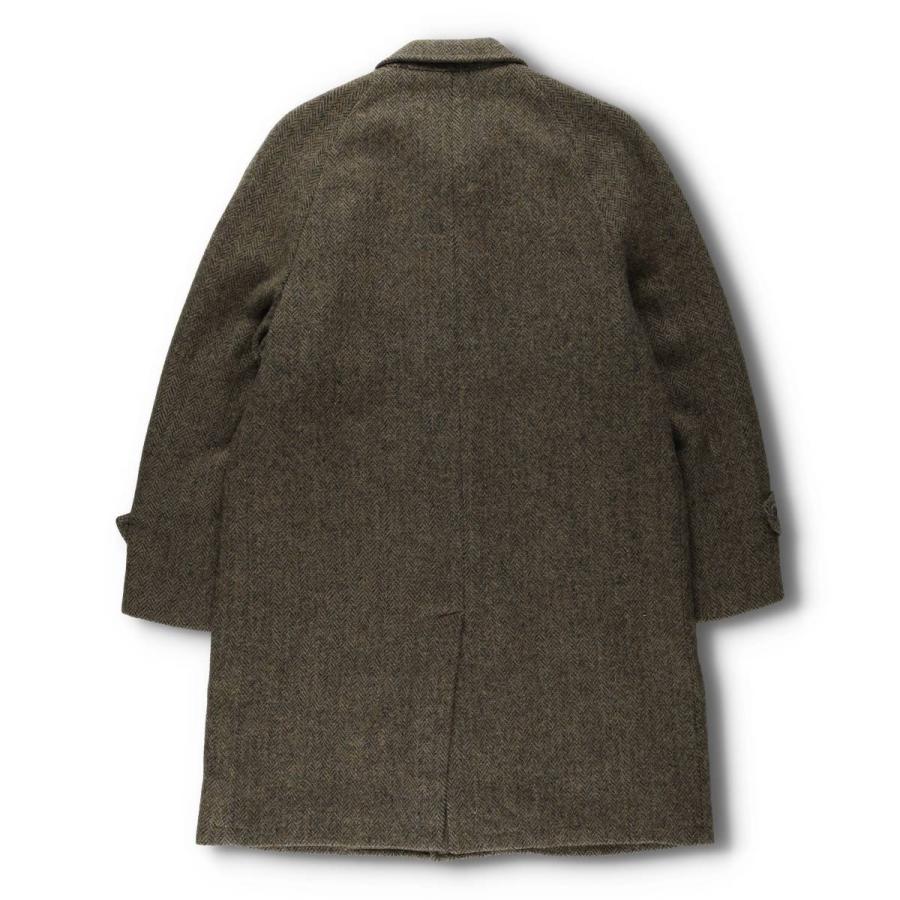 古着 70年代 Harris Tweed ハリスツイード ウールロングコート