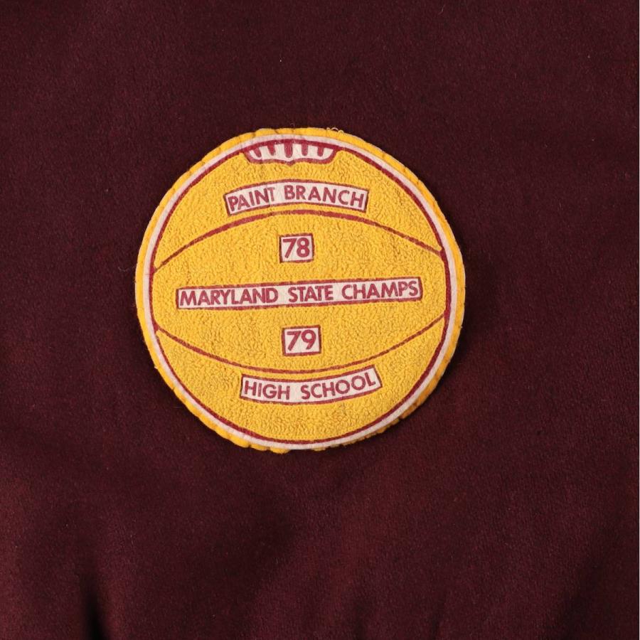 古着 70年代 エンパイア カレッジ フード付き セーラーカラー ウール