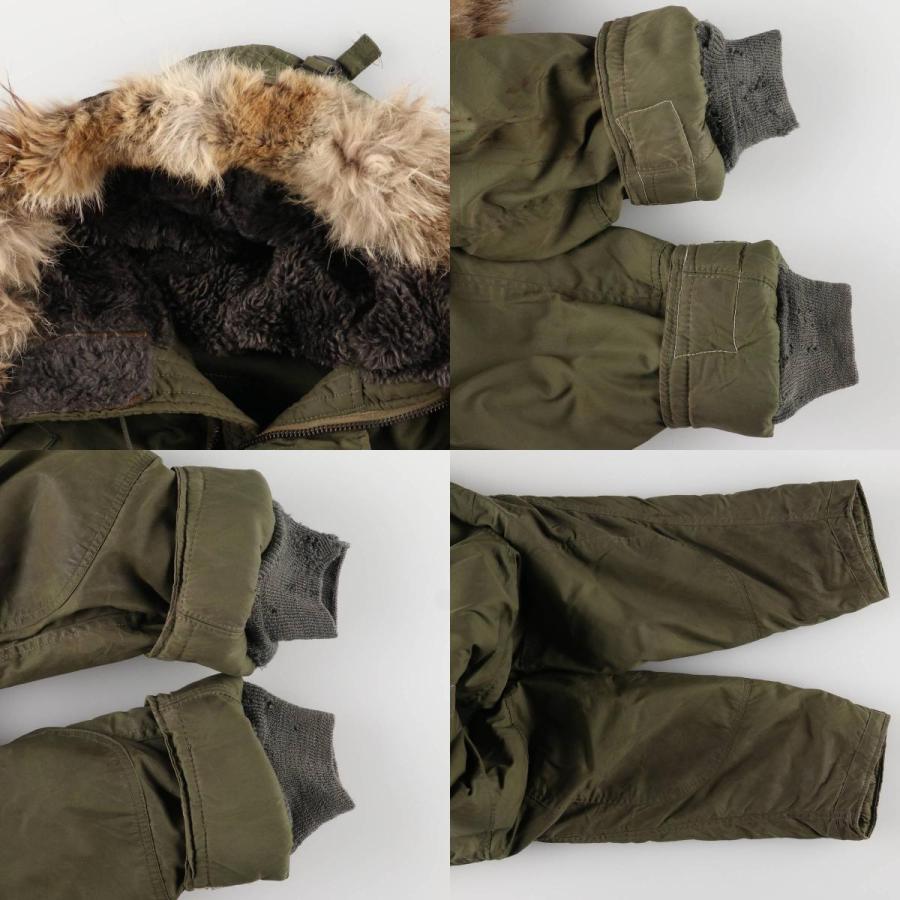 古着 70年代 米軍実品 N-3B ミリタリー フライトジャケット USA製
