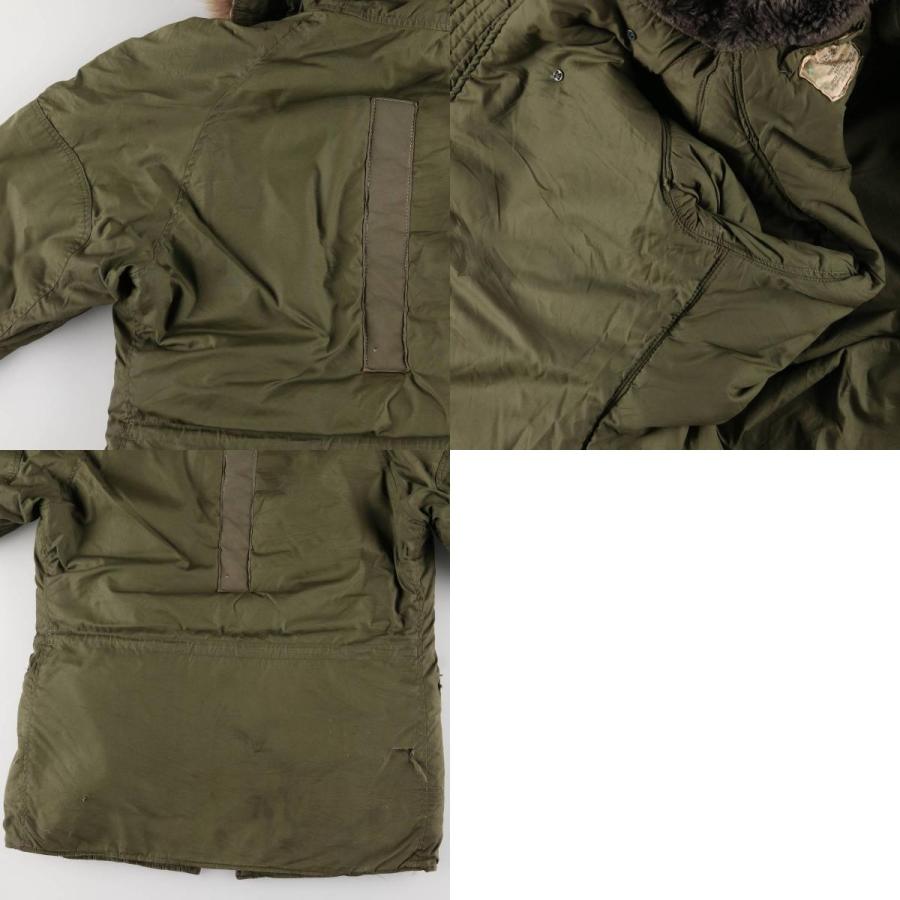 古着 70年代 米軍実品 N-3B ミリタリー フライトジャケット USA製