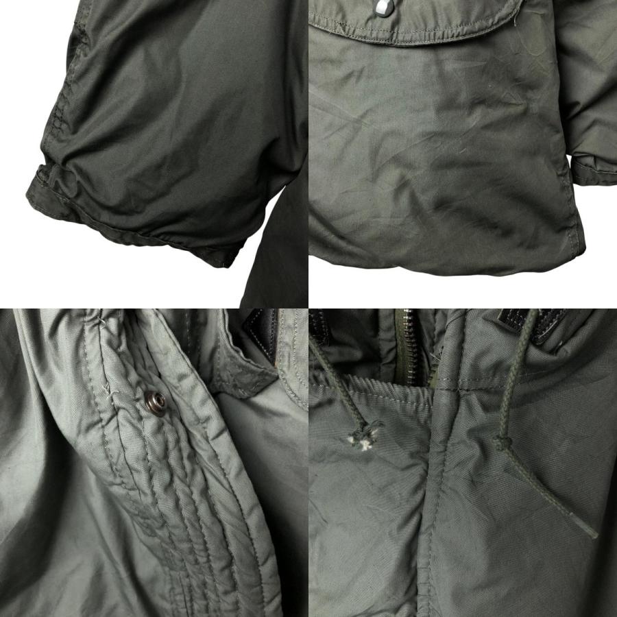 古着 80年代 米軍実品 N-3B ミリタリー フライトジャケット USA製 X-LARGE メンズXL相当 ヴィンテージ/evb030421 古着 80年代 米軍実品 N-3B ミリタリー フライトジャケット USA製 X
