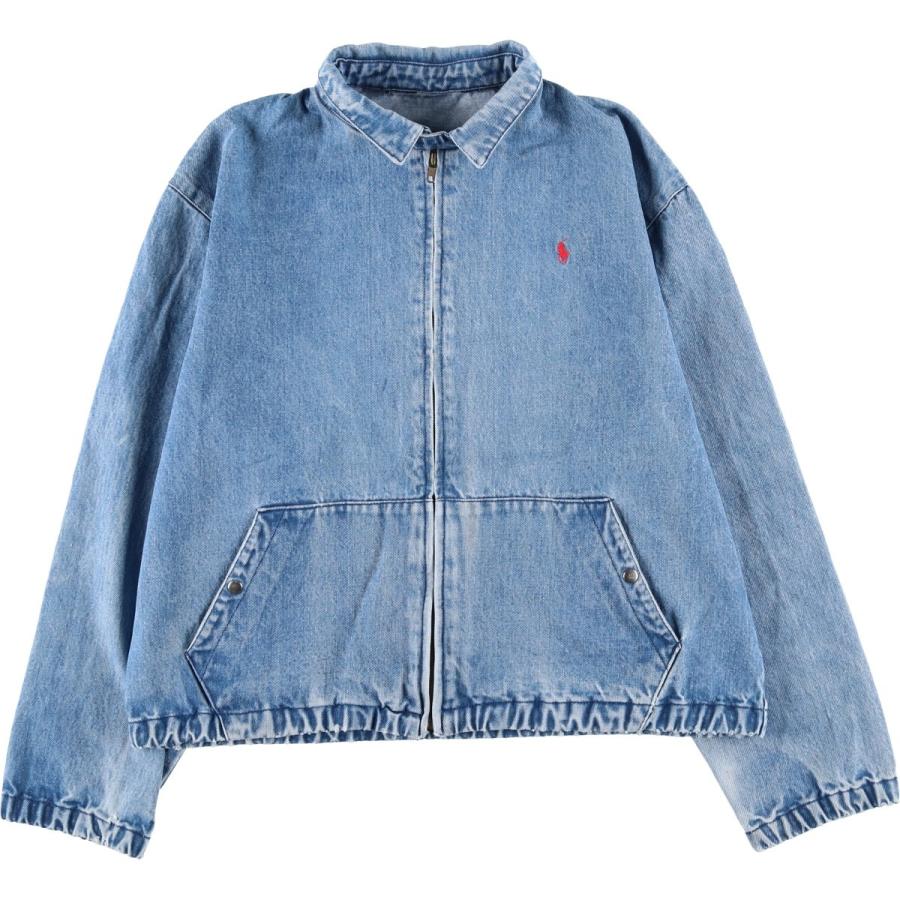 古着 ラルフローレン Ralph Lauren スイングトップタイプ デニム