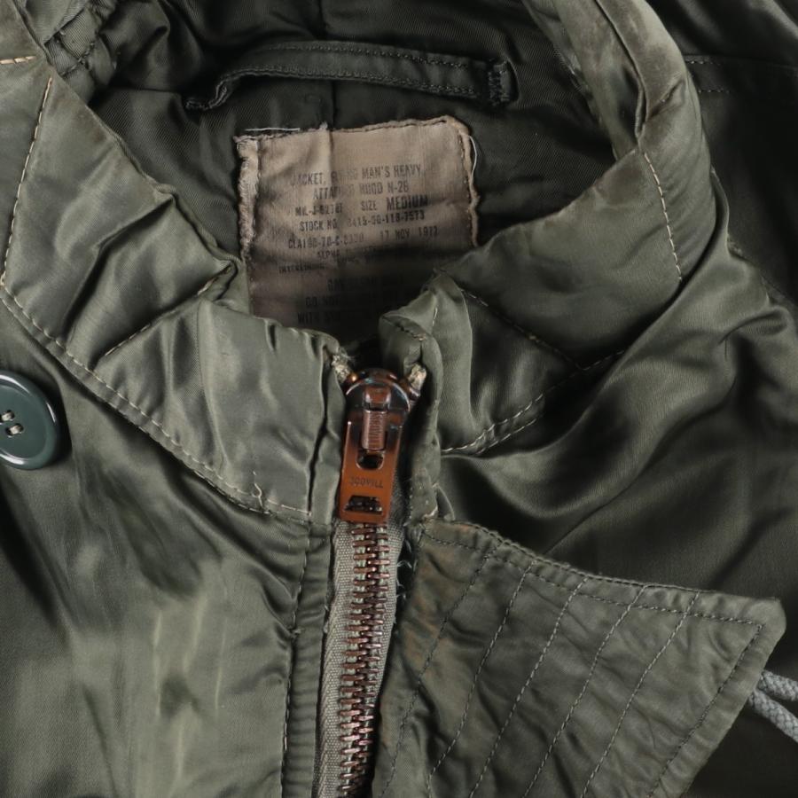 古着 70年代 米軍実品 N-2B ミリタリー フライトジャケット USA製