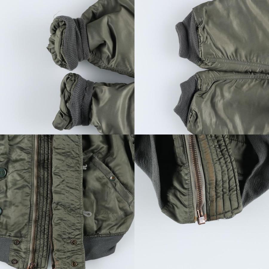 古着 70年代 米軍実品 N-2B ミリタリー フライトジャケット USA製